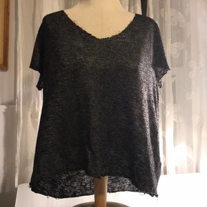 Project social t textured knit b neck tee